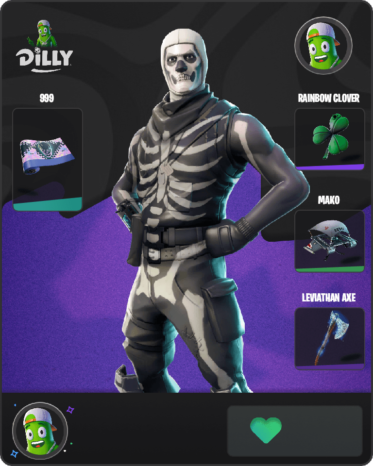 Skull Trooper Fortnite combo