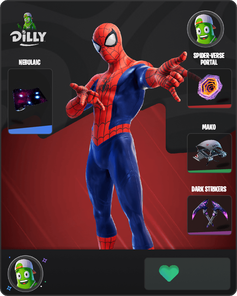 Spider-Man Fortnite combo