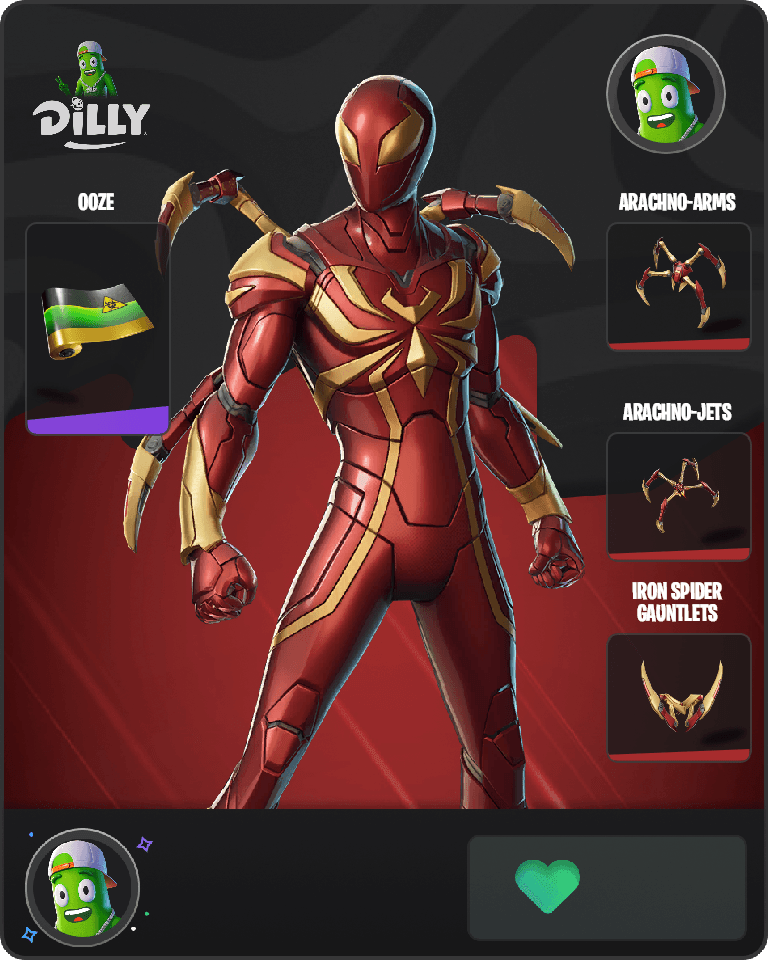 Iron Spider Fortnite combo