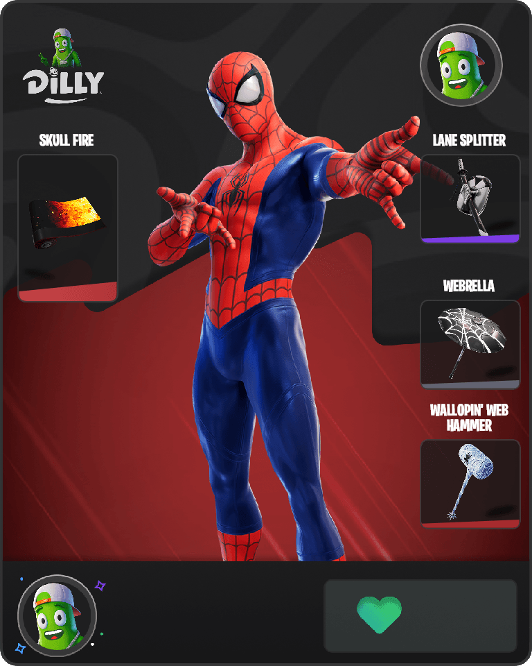 Spider-Man Fortnite combo