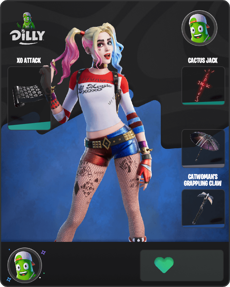Harley Quinn Fortnite combo