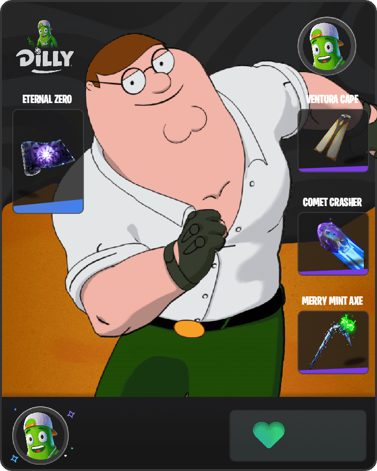 Peter Griffin Fortnite combo
