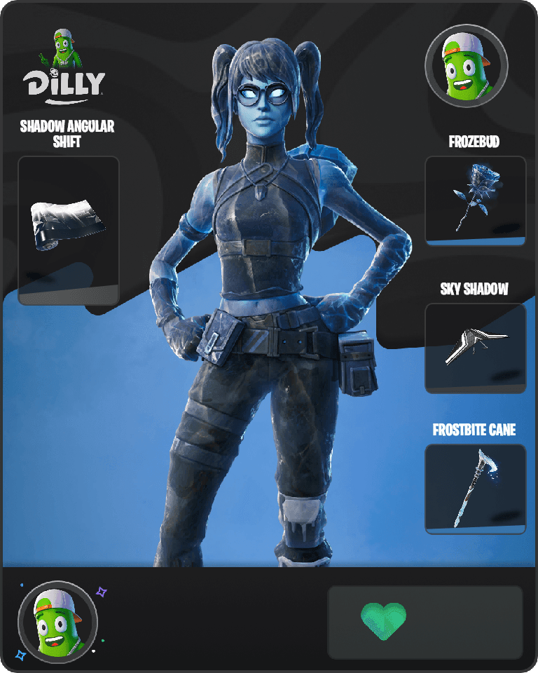 Ice Crystal Fortnite combo