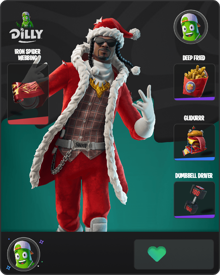 Santa Dogg Fortnite combo