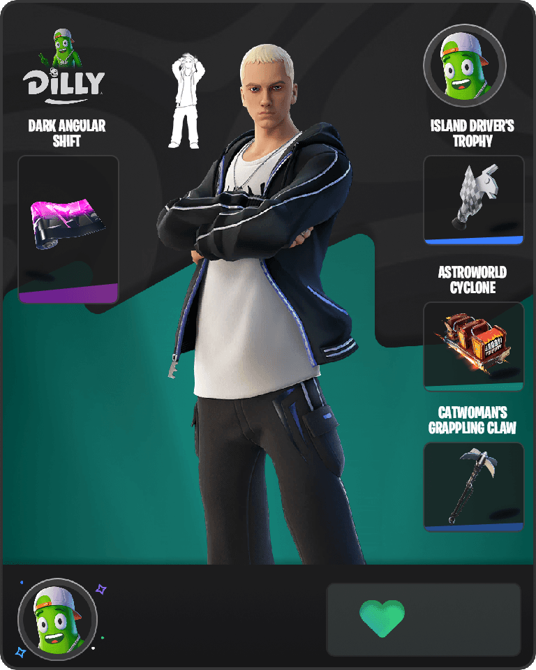 Slim Shady Fortnite combo
