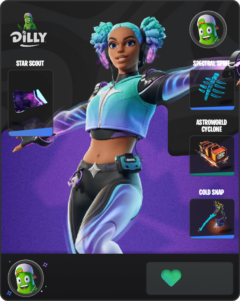 Synthwave Fortnite combo