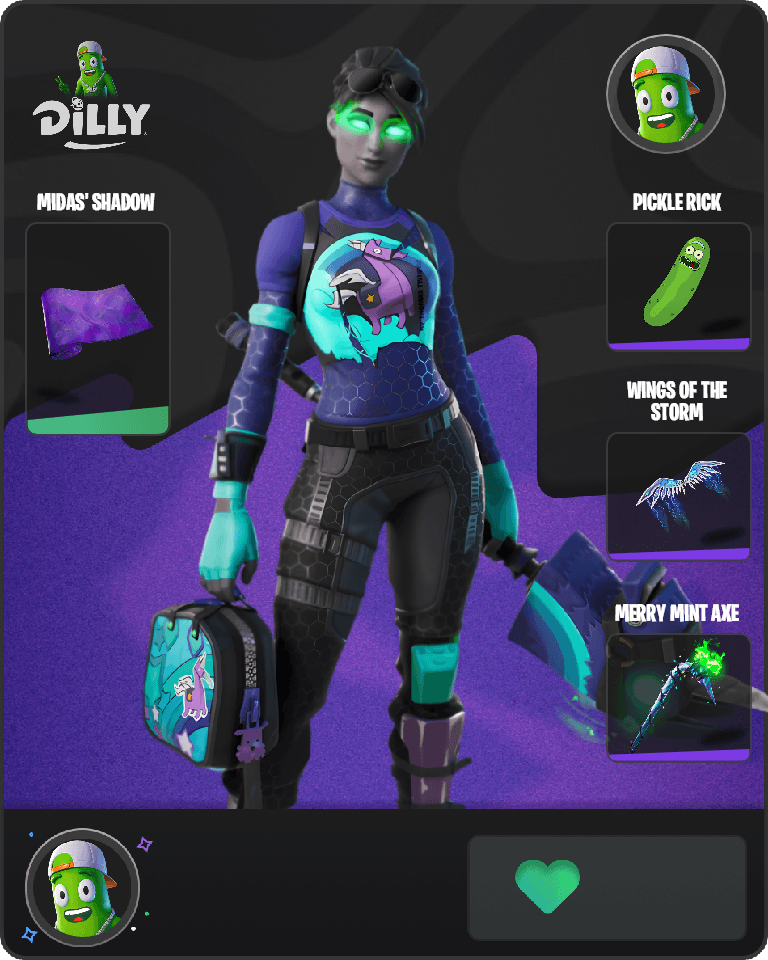 Minty Bomber Fortnite combo