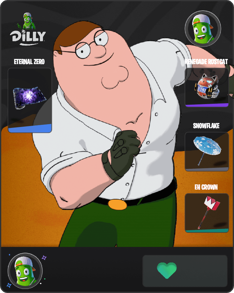 Peter Griffin Fortnite combo