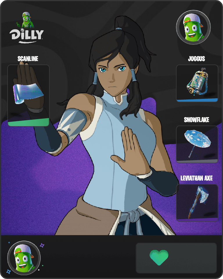 Korra Fortnite combo