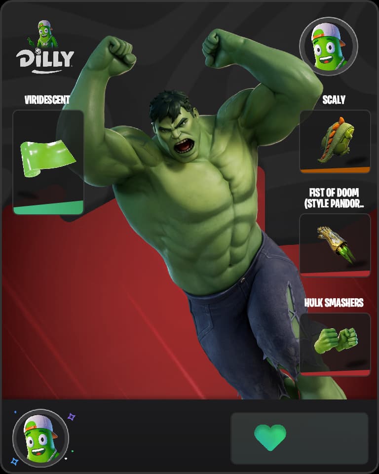Hulk combo by LaDerrian
