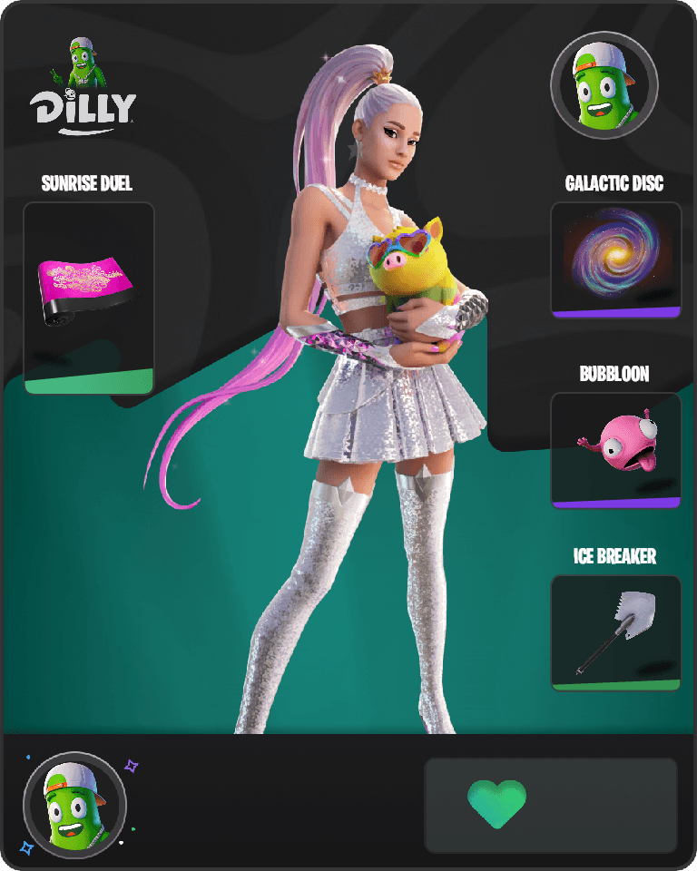 Ariana Grande Fortnite combo