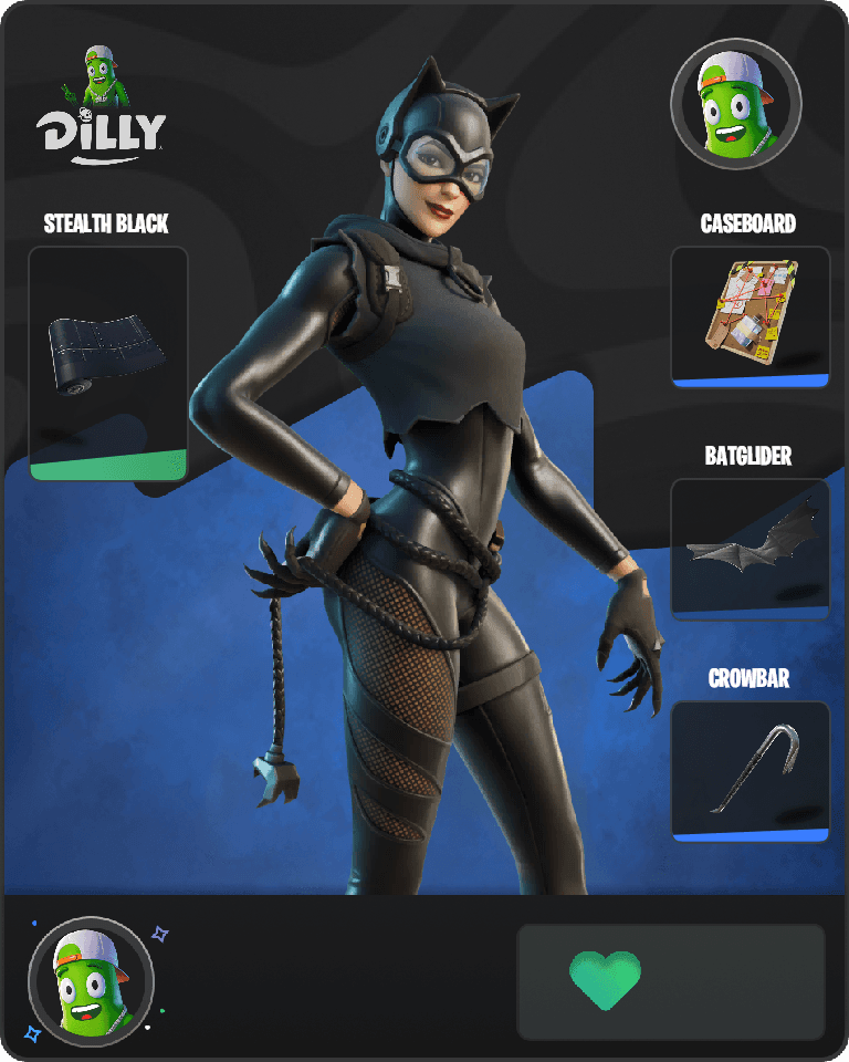 Catwoman Zero Fortnite combo