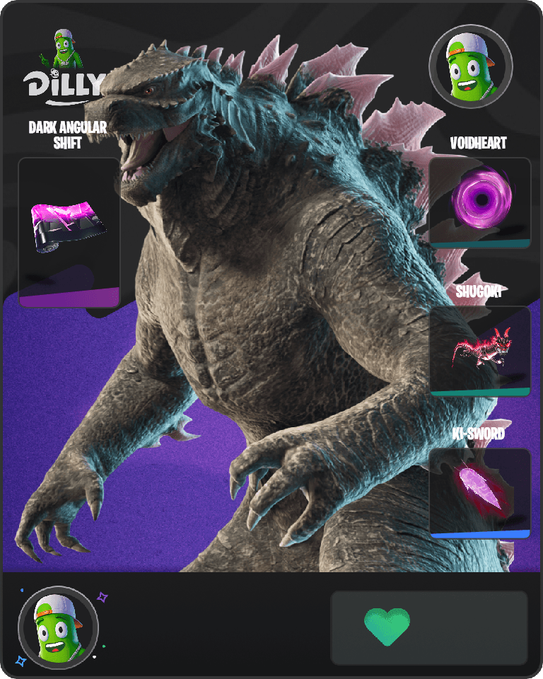Godzilla Evolved Fortnite combo