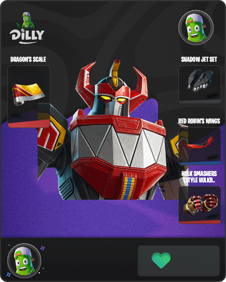 Dino Megazord Fortnite combo