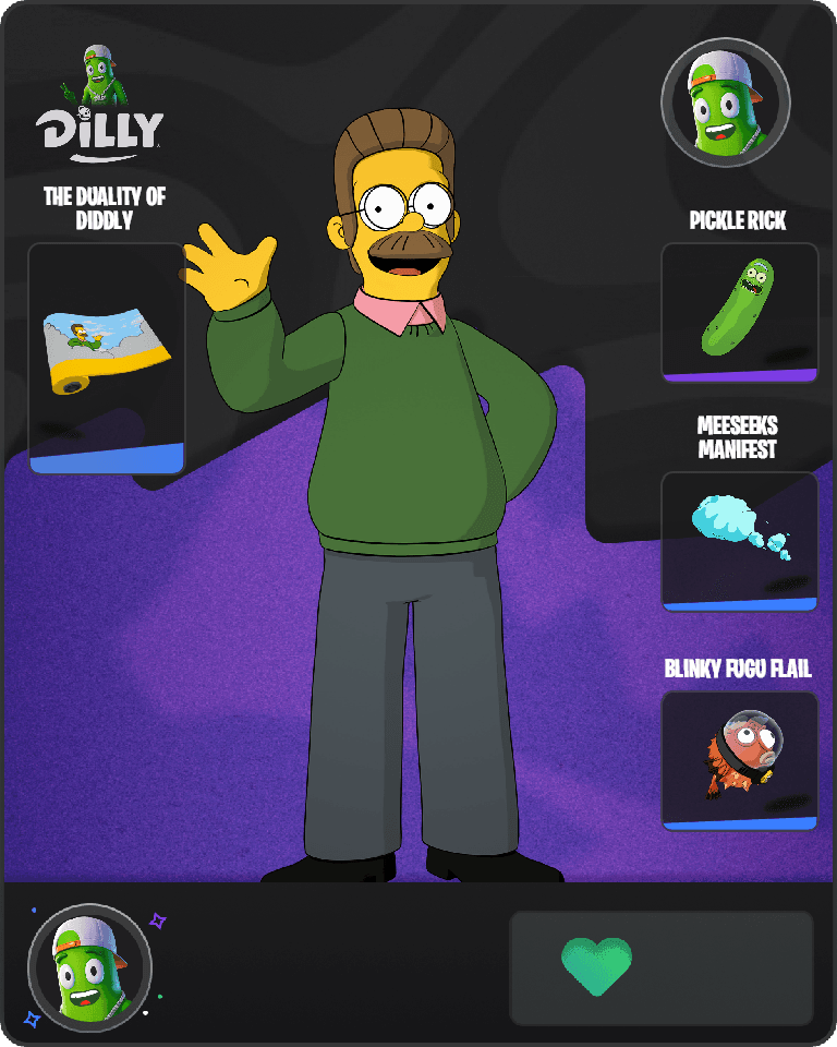 Ned Flanders Fortnite combo