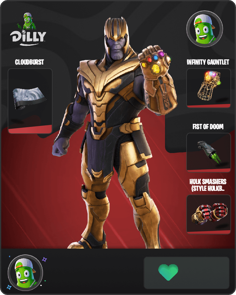 Thanos Fortnite combo