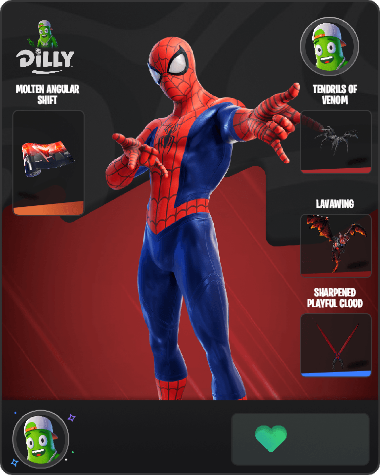 Spider-Man Fortnite combo