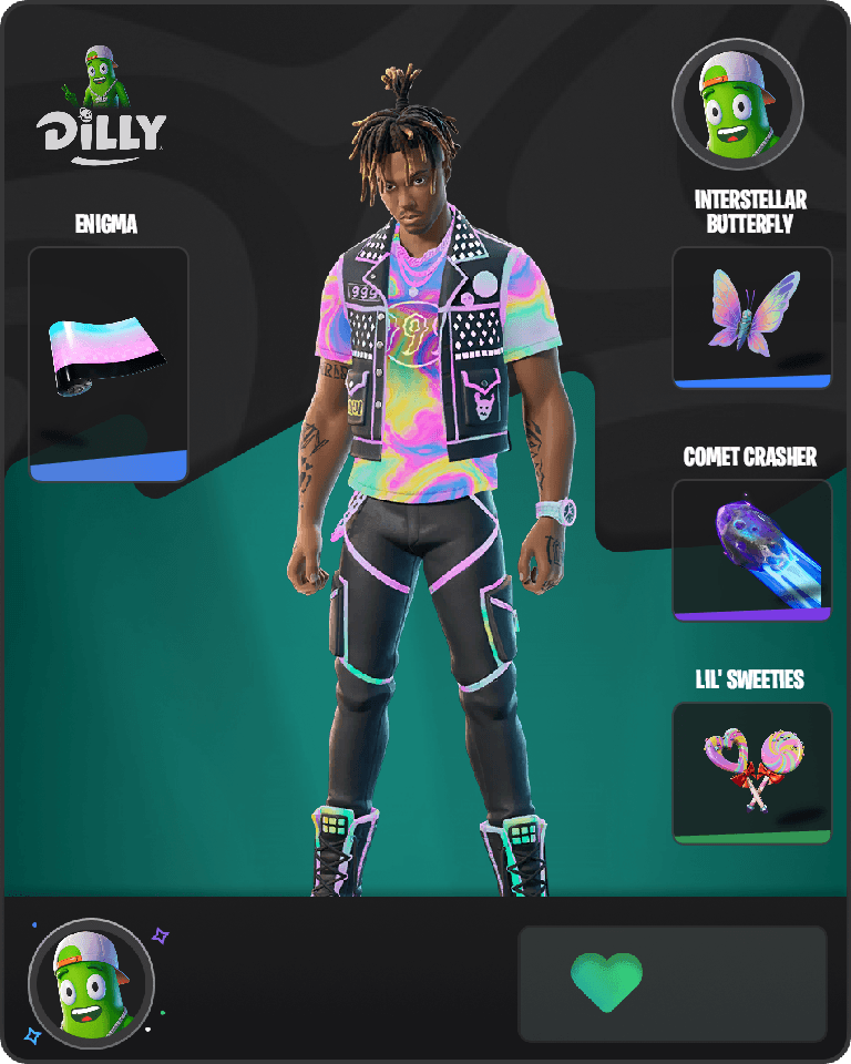Juice WRLD Fortnite combo