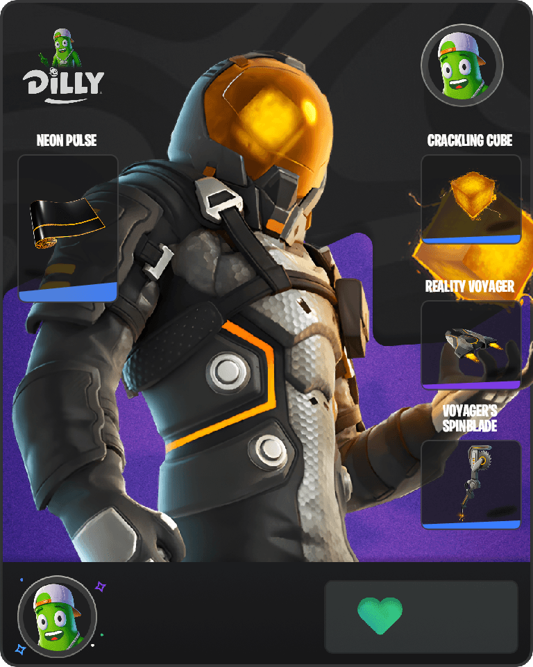 Dark Voyager (Reality Redacted) Fortnite combo