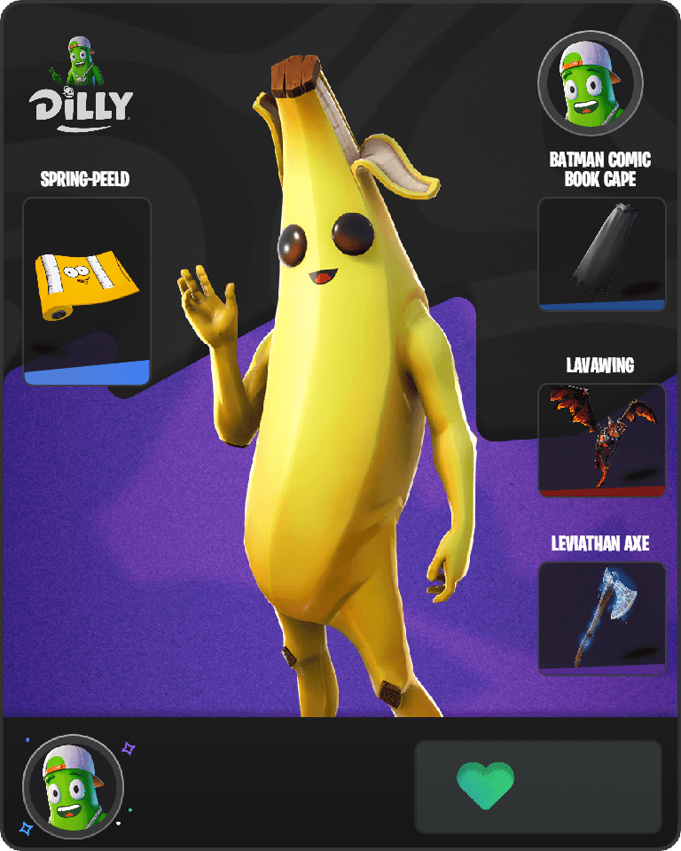 Peely Fortnite combo