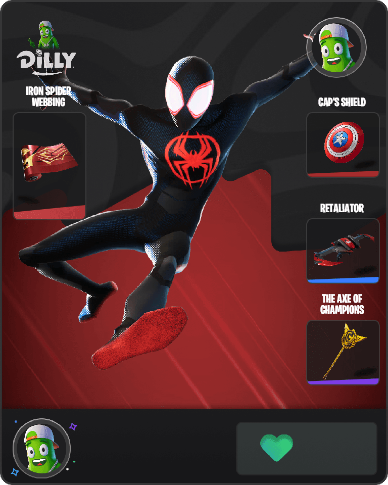 Spider-Man (Miles Morales) Fortnite combo