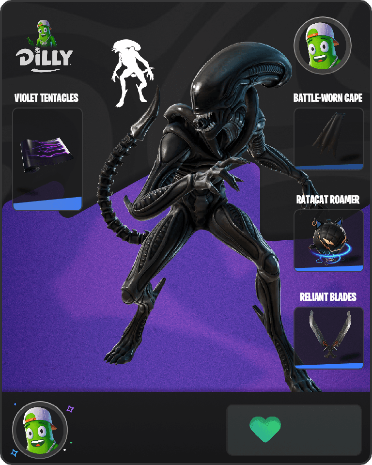 Xenomorph Fortnite combo