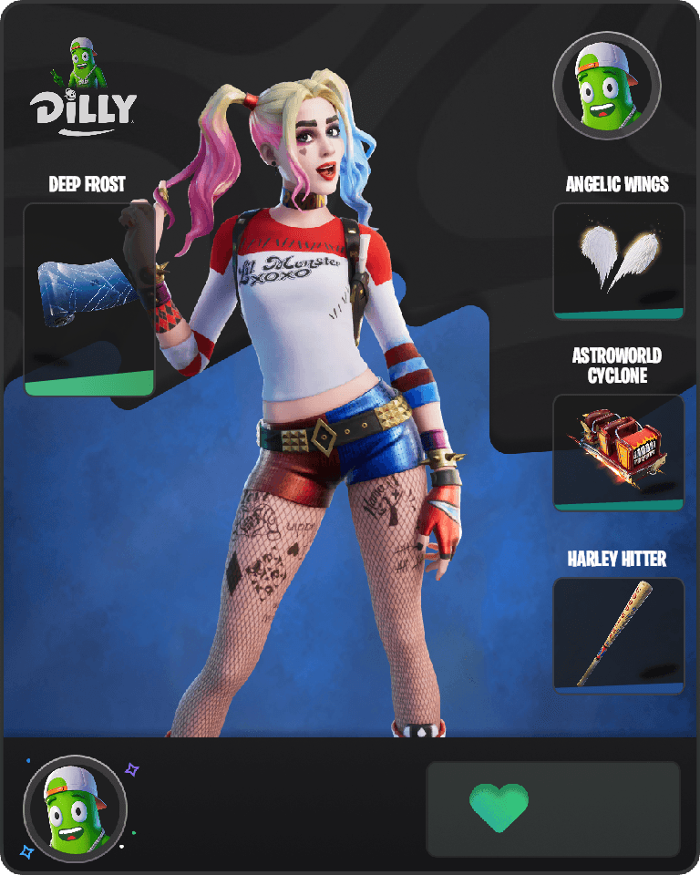 Harley Quinn Fortnite combo