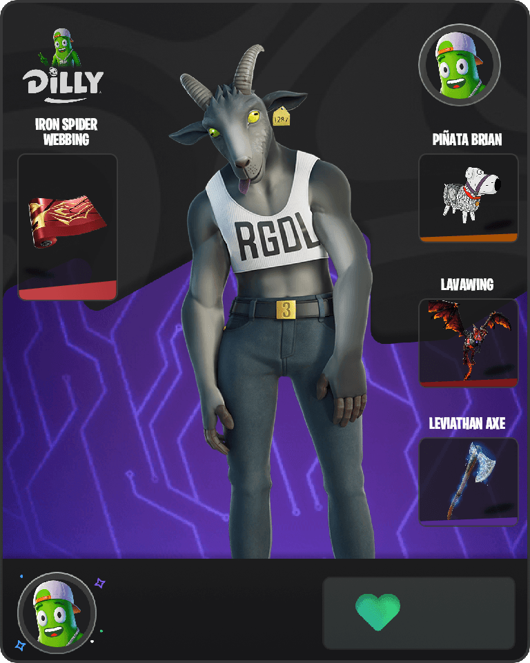 A Goat Fortnite combo