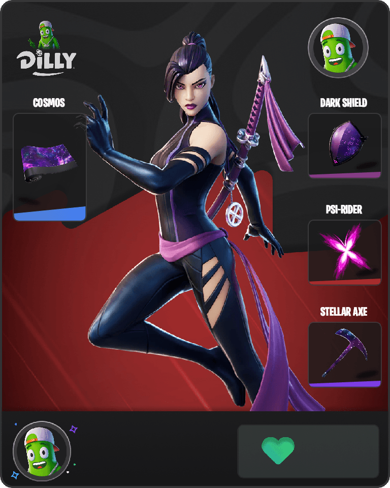 Psylocke Fortnite combo