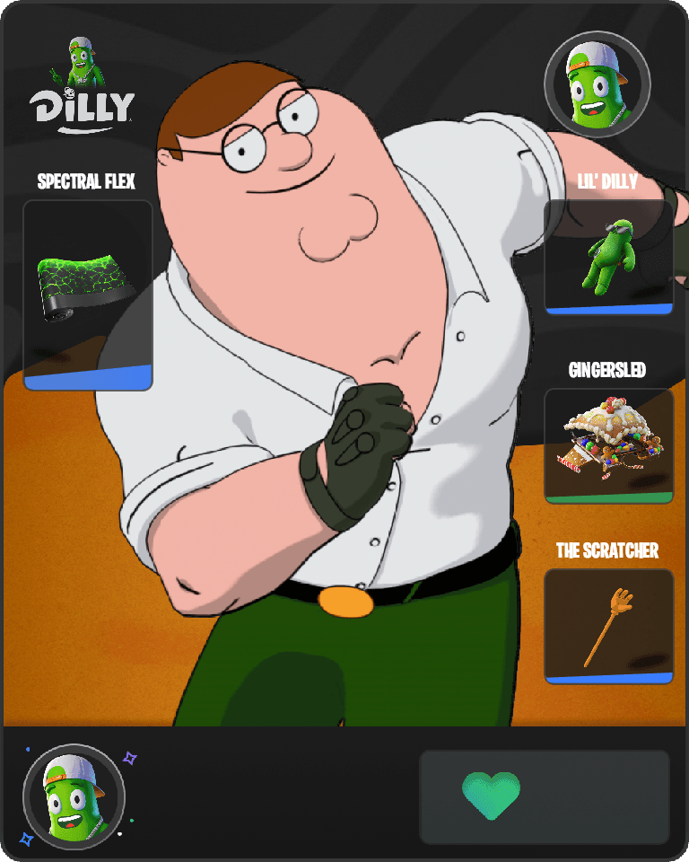 Peter Griffin Fortnite combo