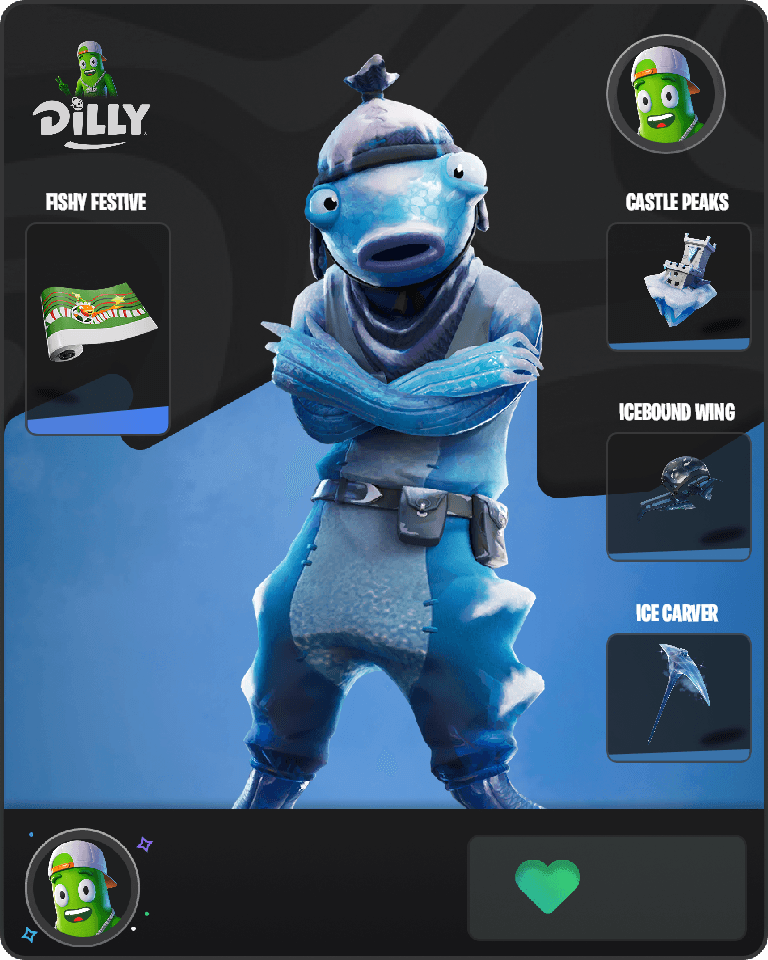 Frozen Fishstick Fortnite combo