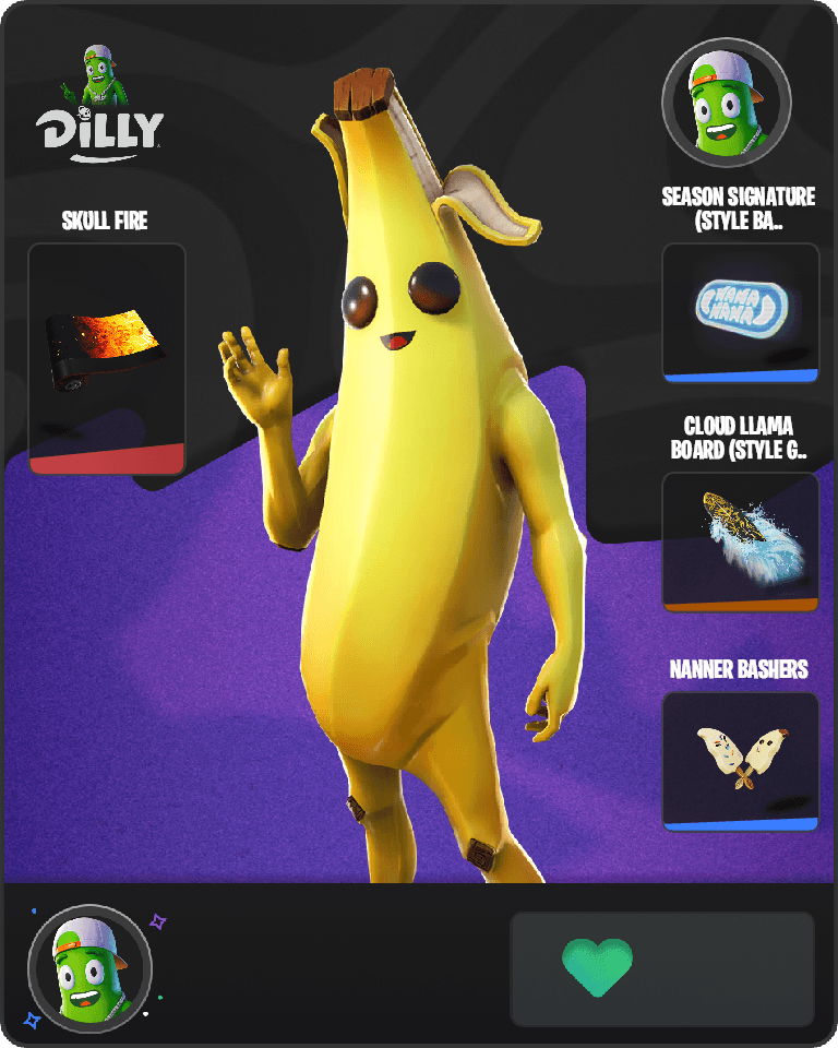 Peely Fortnite combo