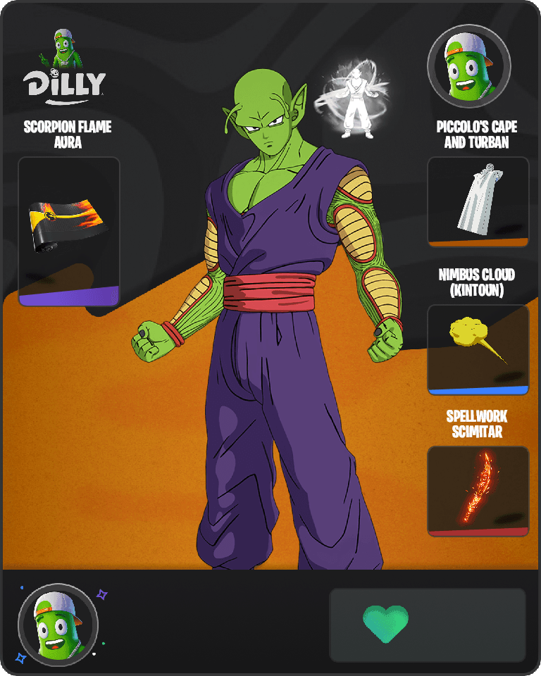 Piccolo Fortnite combo