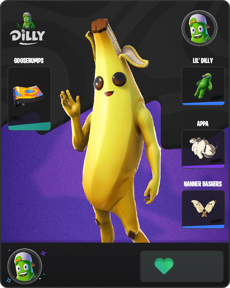 Peely Fortnite combo