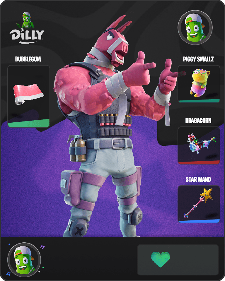 Lt. John Llama Fortnite combo