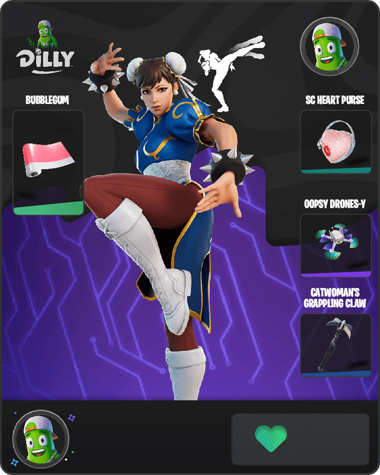Chun-Li Fortnite combo