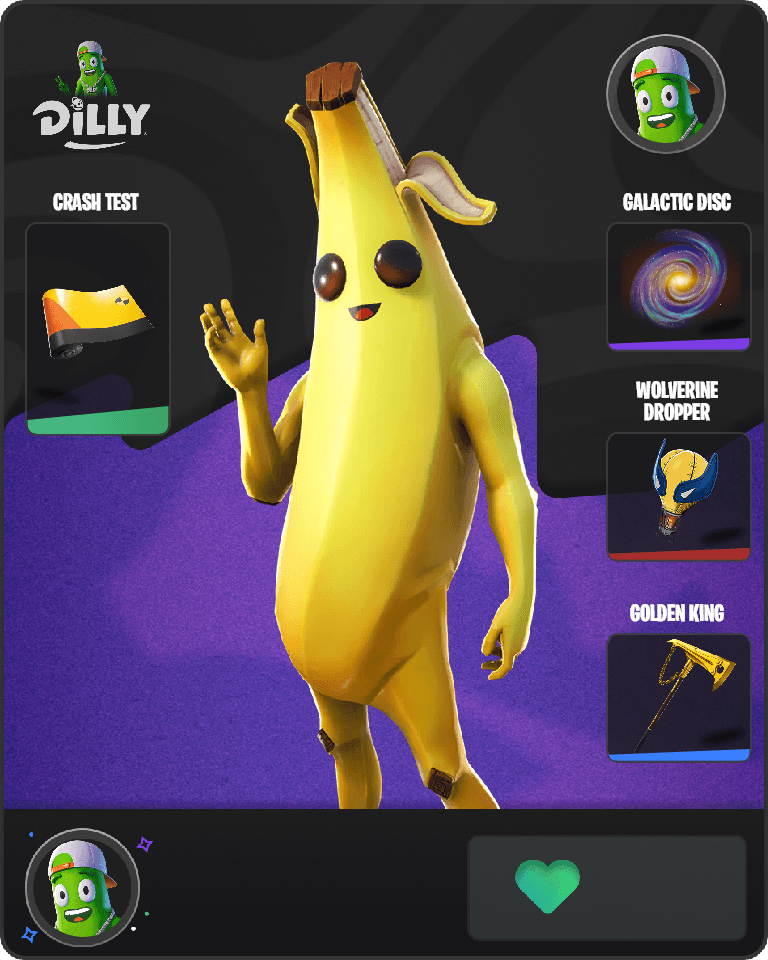 Peely Fortnite combo