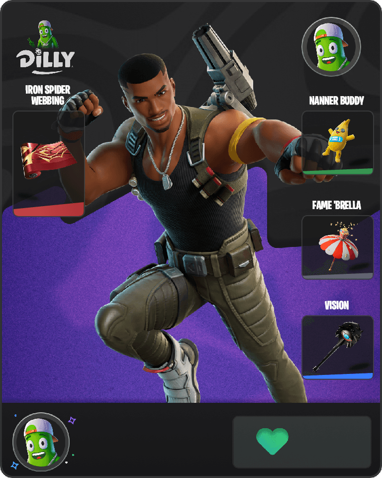 Miles Cross Fortnite combo