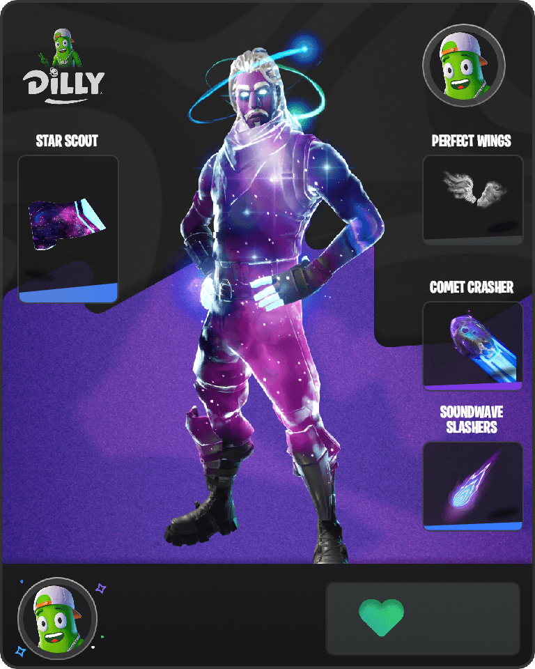 Galaxy Fortnite combo