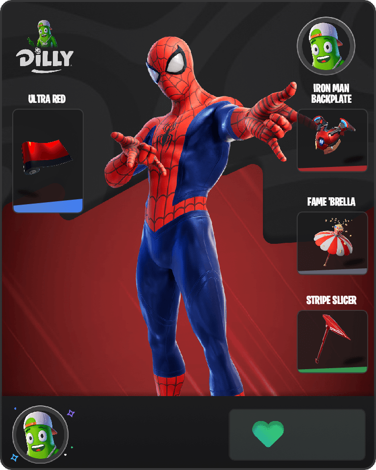 Spider-Man Fortnite combo