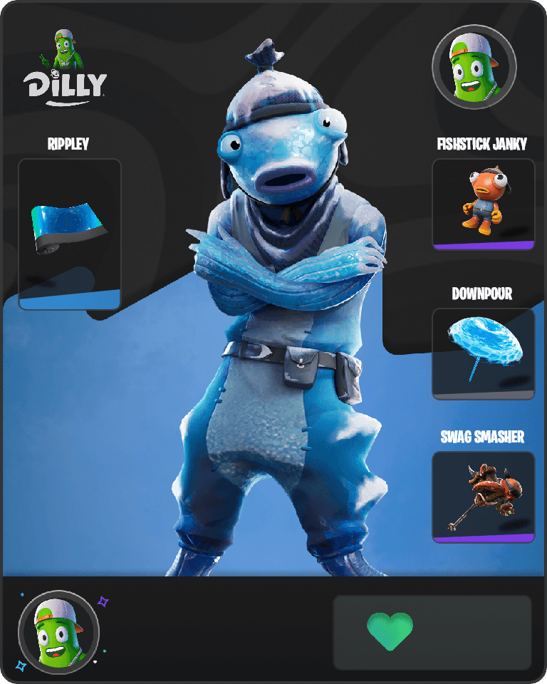 Frozen Fishstick Fortnite combo