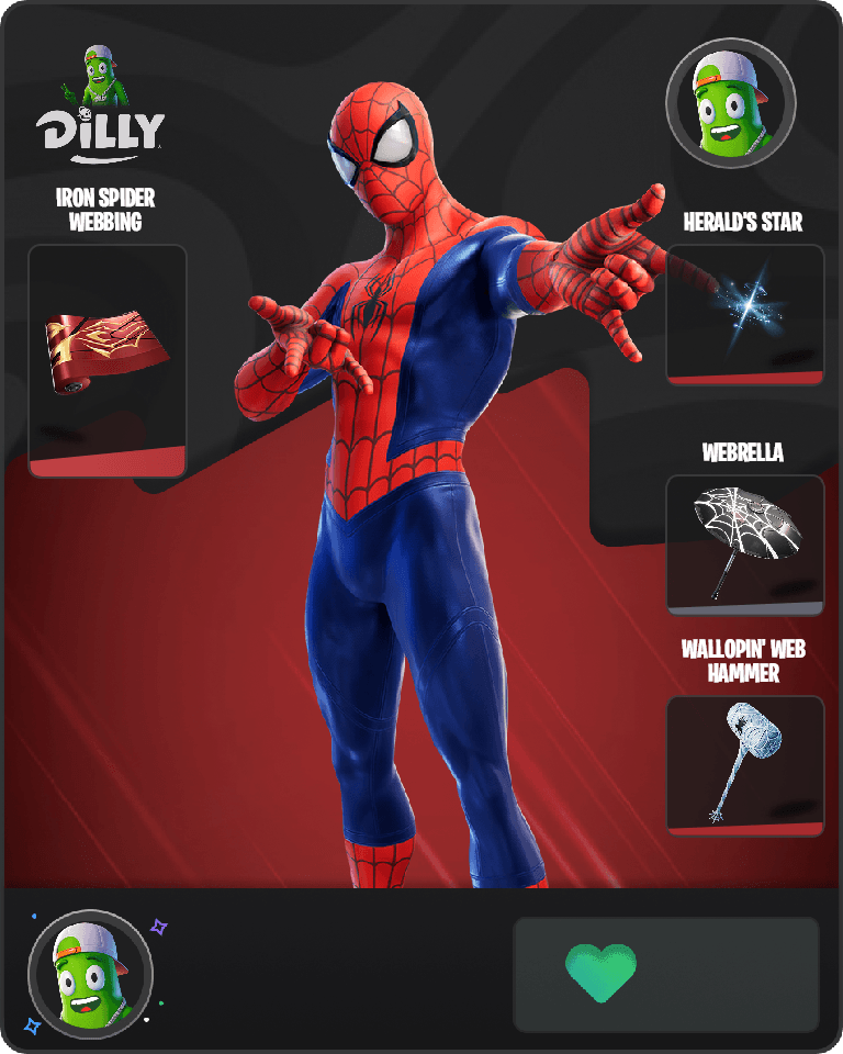 Spider-Man Fortnite combo