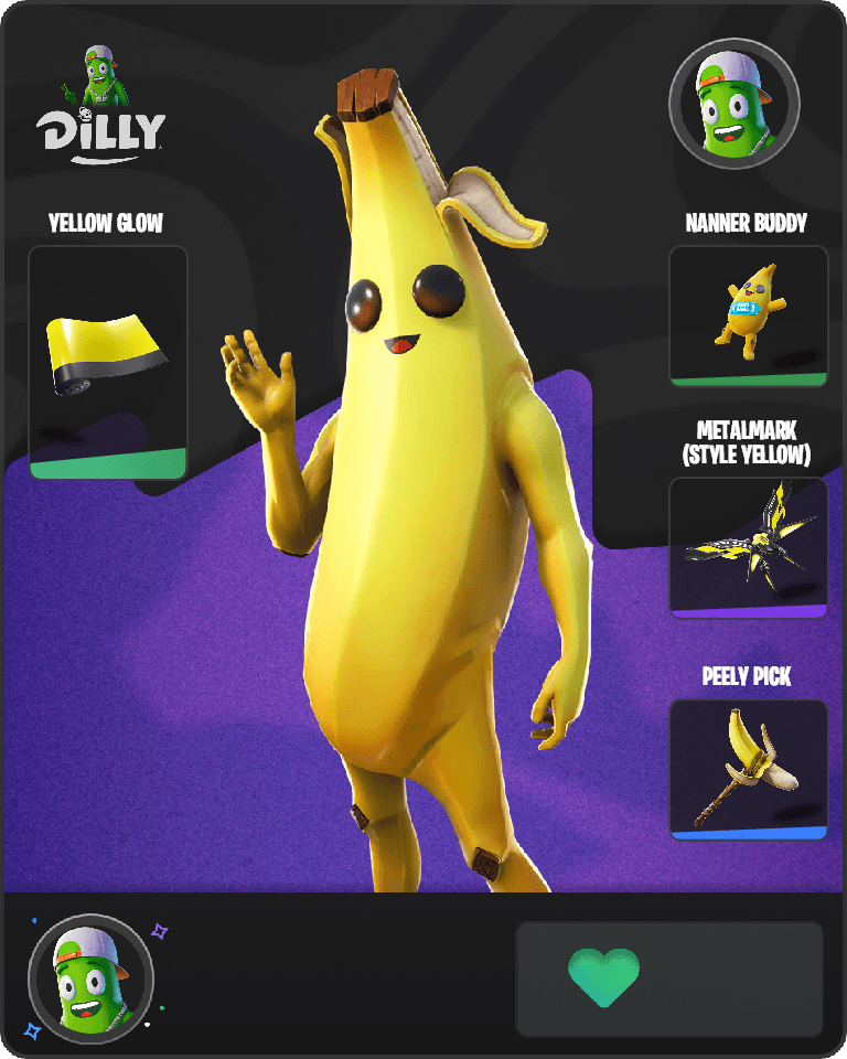 Peely Fortnite combo