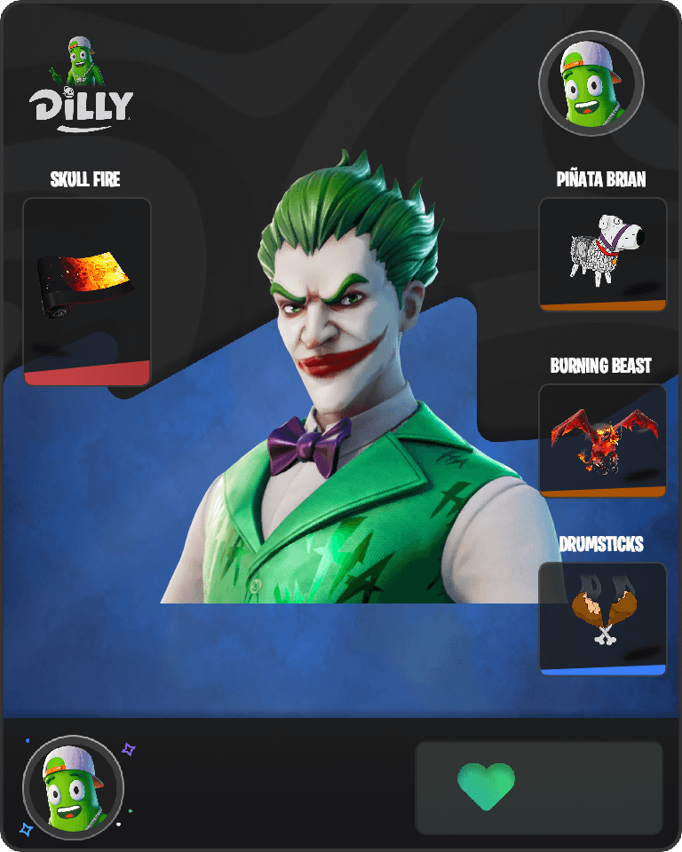 The Joker Fortnite combo