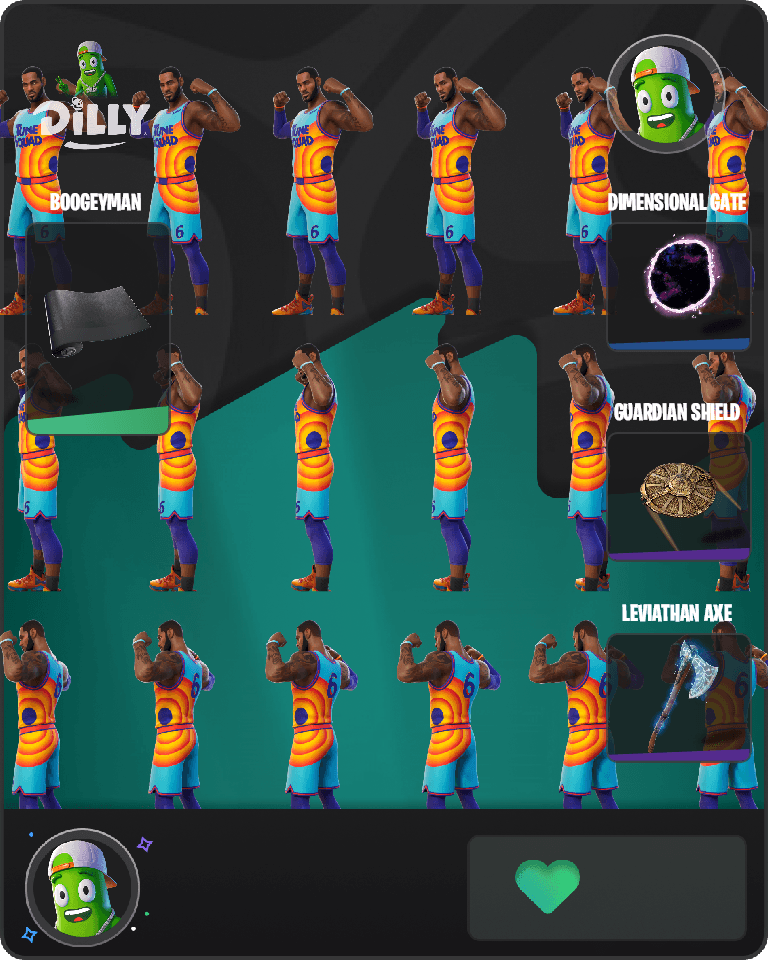 Tune Squad LeBron combo by DillyFan138284