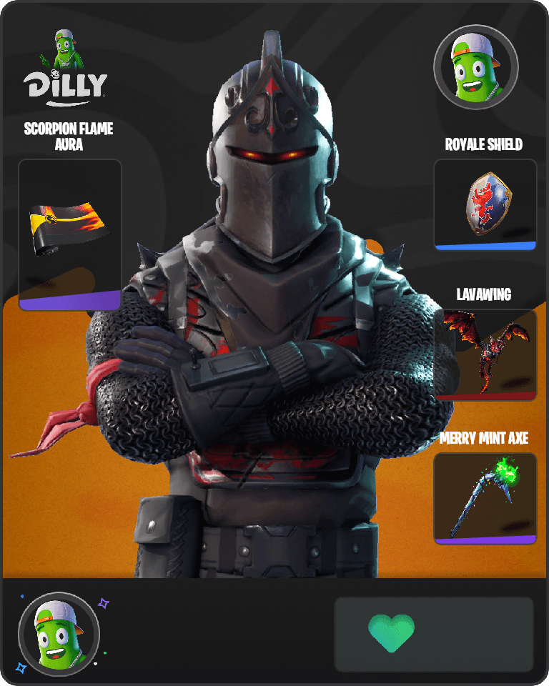 Black Knight Fortnite combo