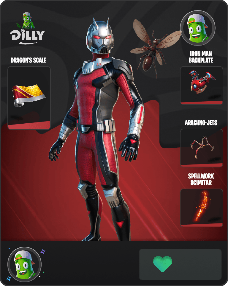 Ant-Man Fortnite combo