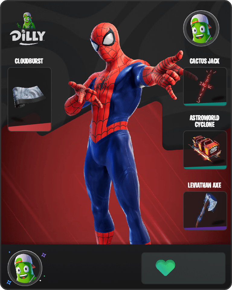 Spider-Man Fortnite combo