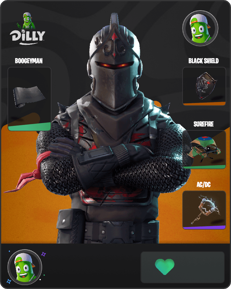 Black Knight Fortnite combo