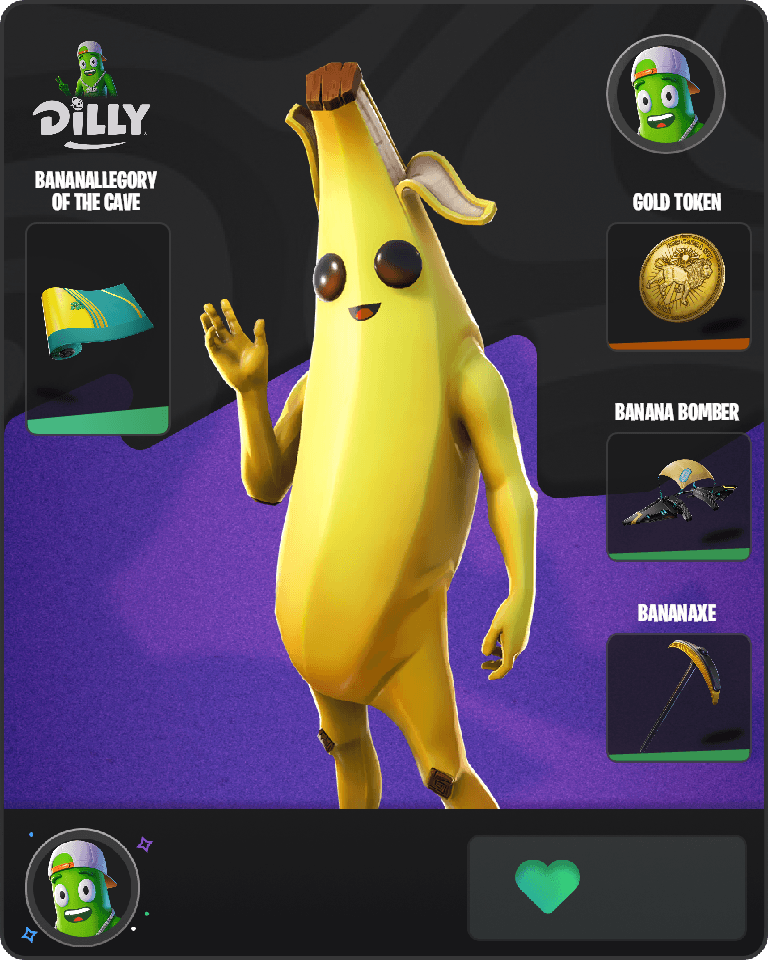 Peely Fortnite combo